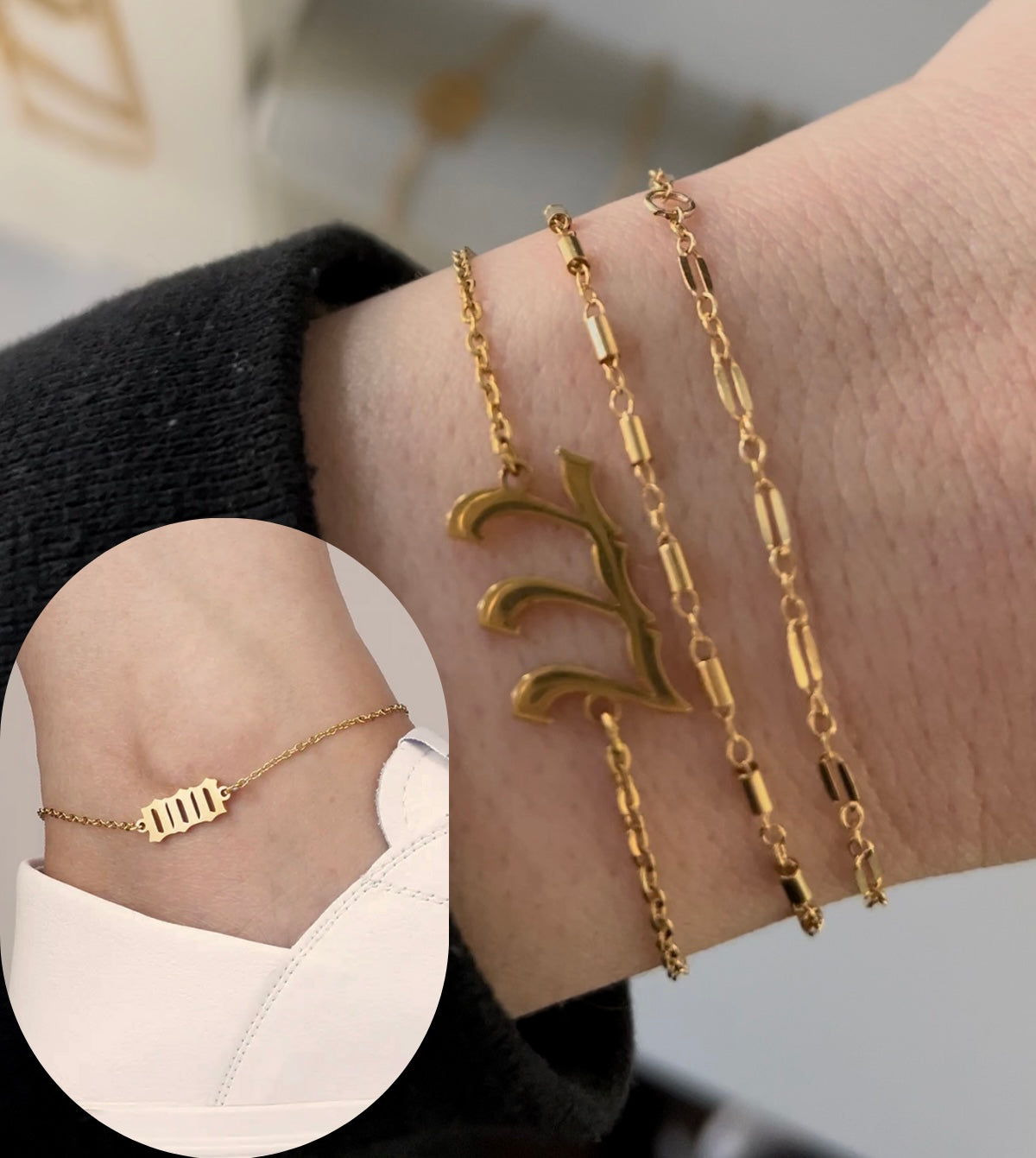 Angel Number Anklet/Bracelet