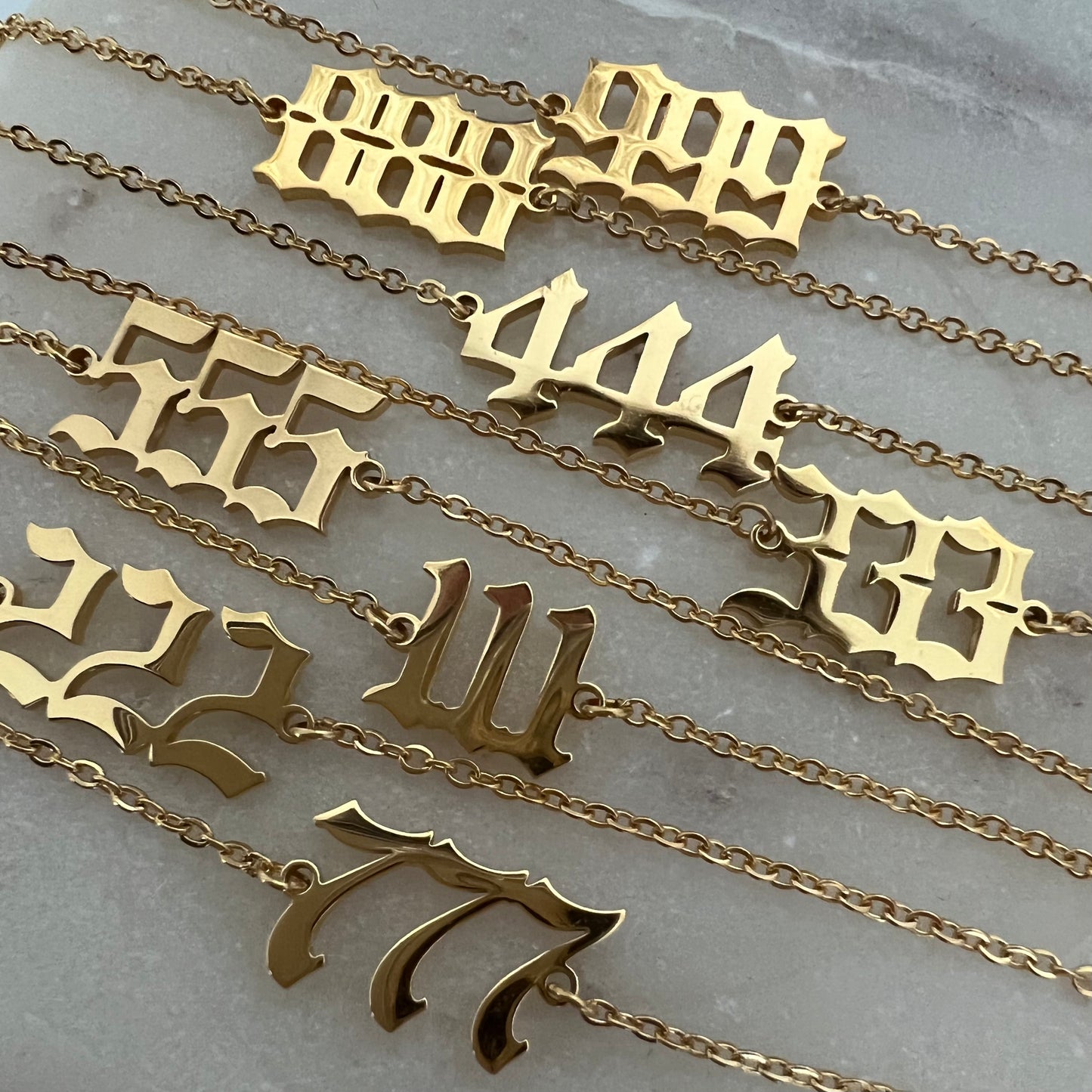 Angel Number Anklet/Bracelet