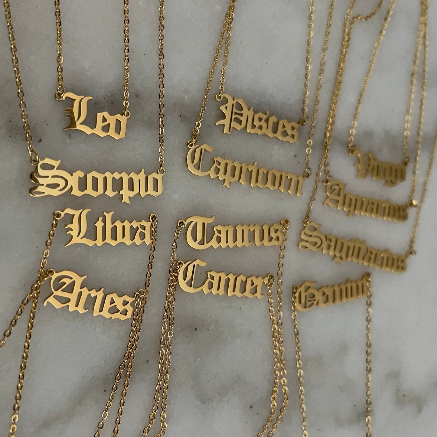 Zodiac Necklace