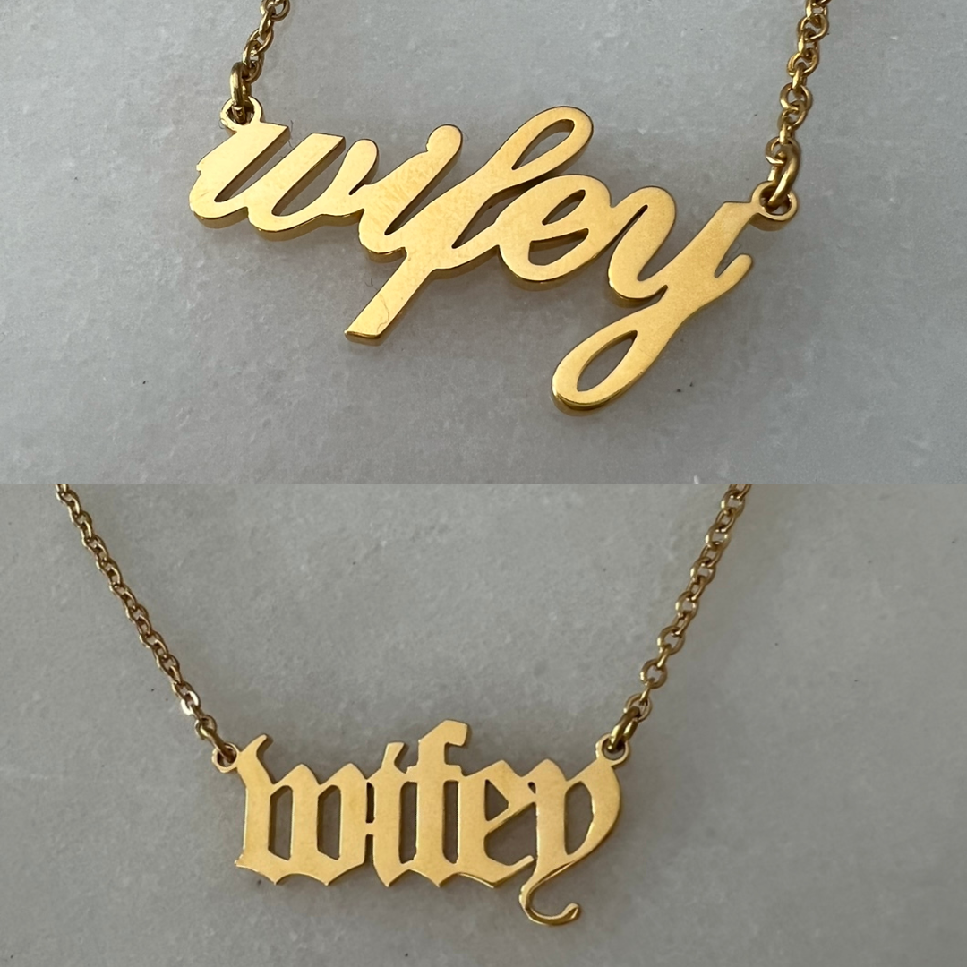 Wifey Necklace